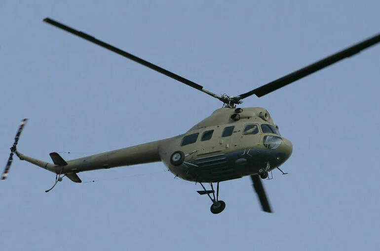 В Костромской области упал вертолет Ми-2