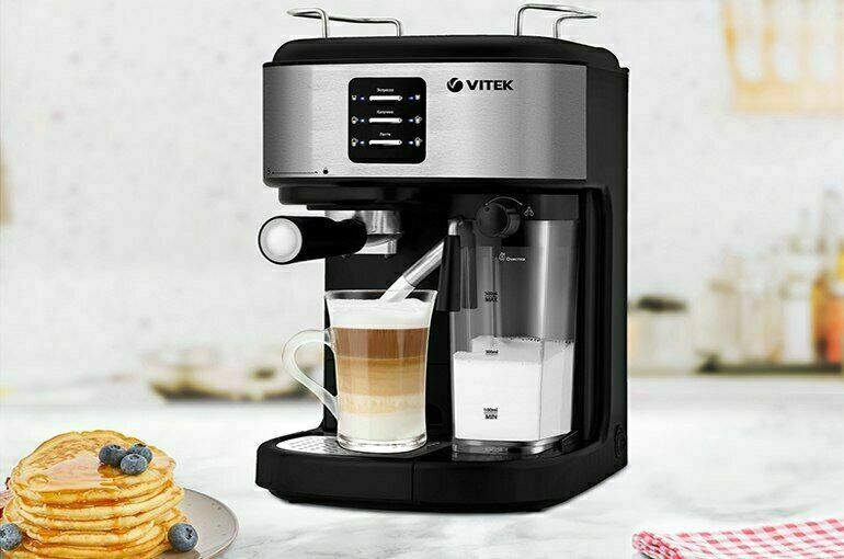 VITEK выпустил в продажу новую кофеварку 