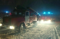 В Ленобласти тушат пожар после взрыва на газопроводе