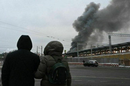 Пожар на Комсомольской площади столицы локализовали
