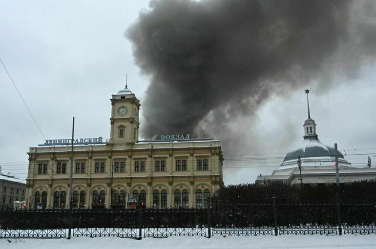 СК назвал причины пожара на цветочном складе Москвы