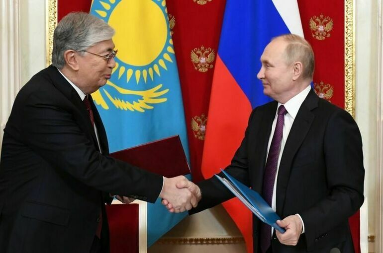 Путин и Токаев подписали декларацию по итогам переговоров в Москве