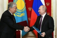Путин и Токаев подписали декларацию по итогам переговоров в Москве