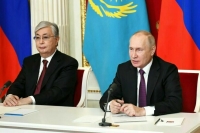 Путин и Токаев обсудили создание тройственного газового союза