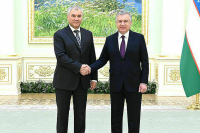 Володин встретился с президентом Узбекистана Мирзиеевым
