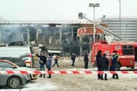 Названы возможные причины пожара в ТЦ «Мега» в Химках
