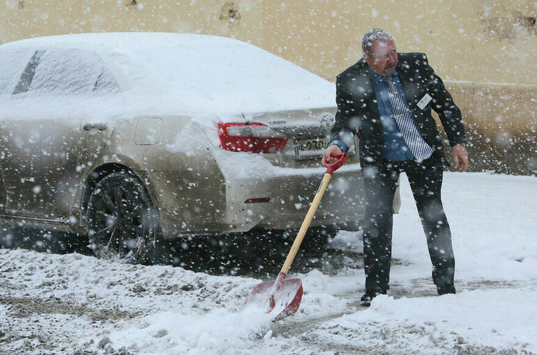 В Москве ожидаются сильный снегопад и резкое потепление