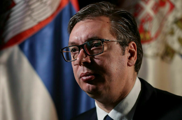 Вучич заявил, что Сербия лишь в крайнем случае поддержит санкции против РФ