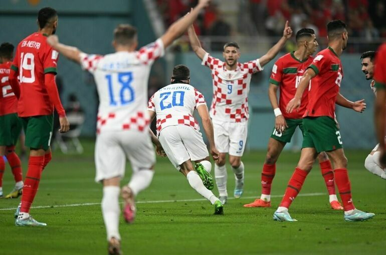 Сборная Хорватии по футболу заняла третье место на чемпионате мира в Катаре