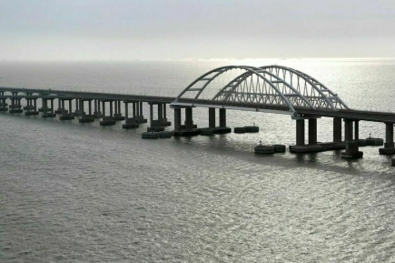Количество постов досмотра на подходах к Крымскому мосту увеличили