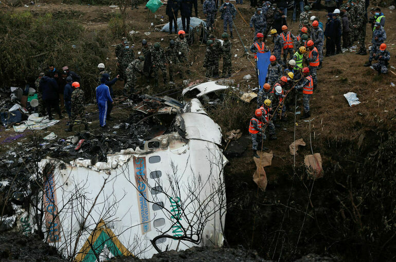 Следственный комитет возбудил уголовное дело после крушения самолета в Непале