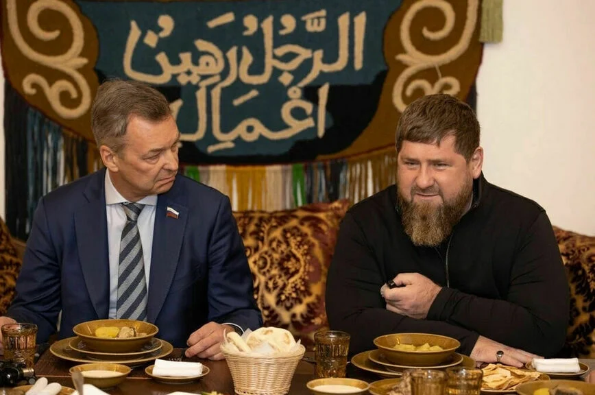 Андрей Яцкин и Рамзан Кадыров.