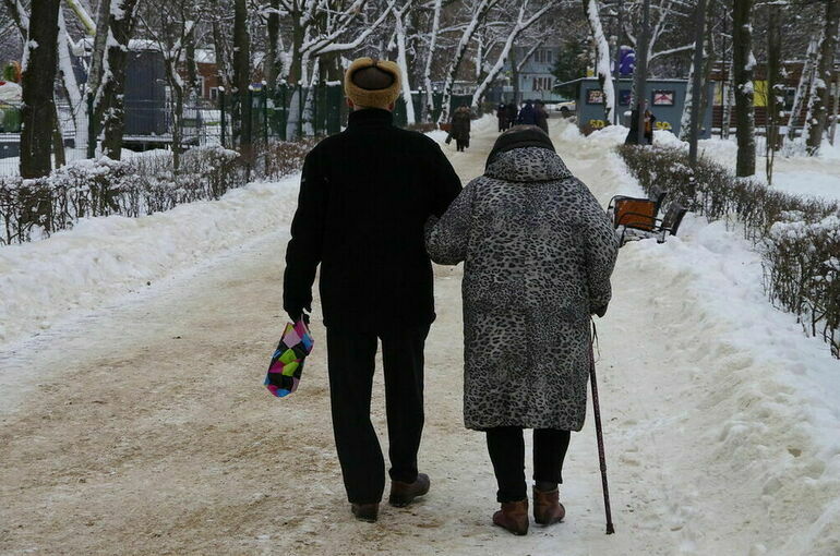Пожилым жителям Центральной России рекомендовали остаться дома из-за гололеда 