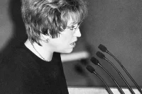Валентина Матвиенко в Государственной Думе, 2000 год. Фото Виктора Смольянинова.