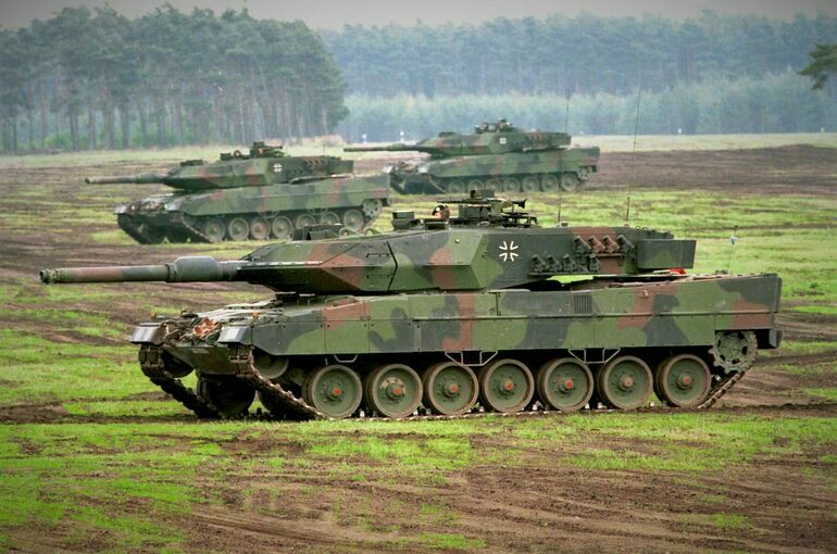 В Кремле предупредили Берлин о последствиях поставок танков Киеву