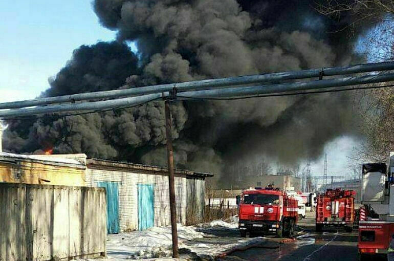В Кстово потушили пожар на нефтеперерабатывающем заводе