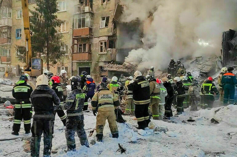 В одном из домов Новосибирска взорвался газ