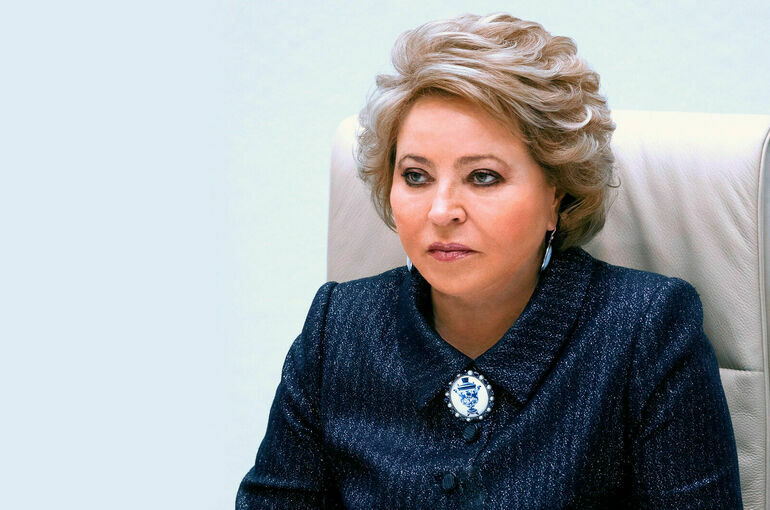 Матвиенко заявила о высоком уровне доверия между президентами России и Азербайджана