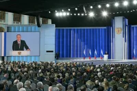 Путин завершил Послание Федеральному Собранию словами «правда — за нами»