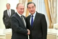Путин проводит встречу с членом Политбюро ЦК Компартии Китая 
