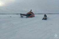 В Сети появилось видео с места крушения вертолета Ми-8 в Мурманской области