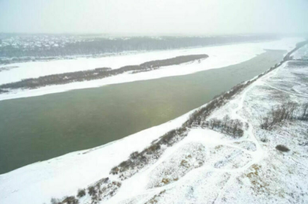 В Алтайском крае закрыли две ледовые переправы через Обь 