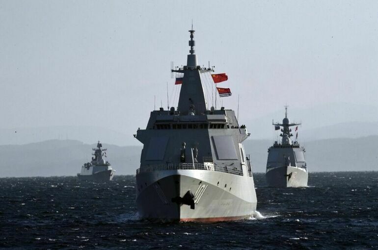 В Аравийском море начались военные учения России, Китая и Ирана