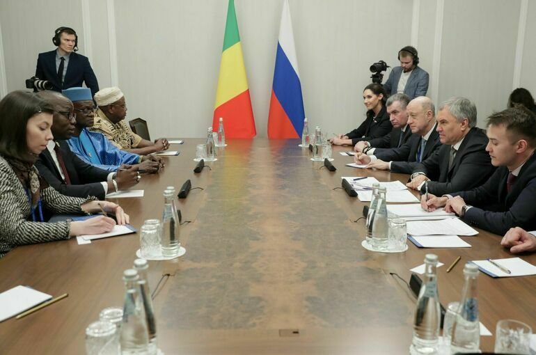 Володин предложил подписать межпарламентское соглашение между Госдумой и парламентом Мали