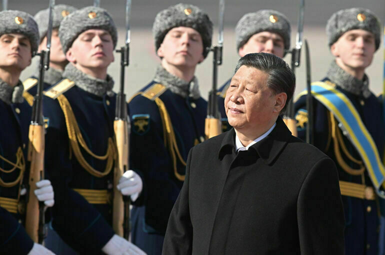 Председатель КНР Си Цзиньпин прибыл в Россию с официальным визитом