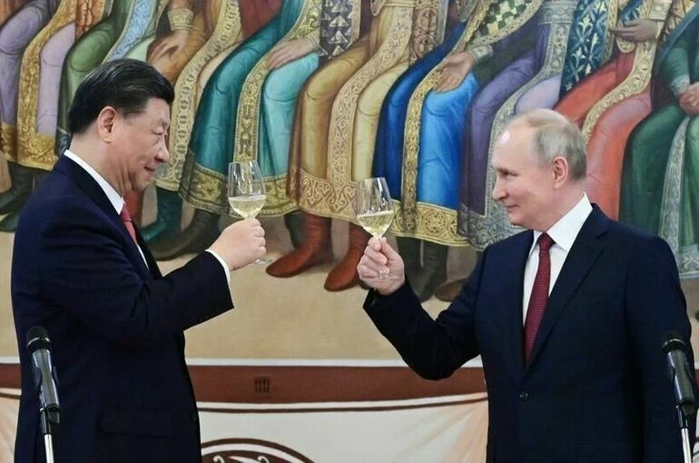 Си Цзиньпин и Владимир Путин.