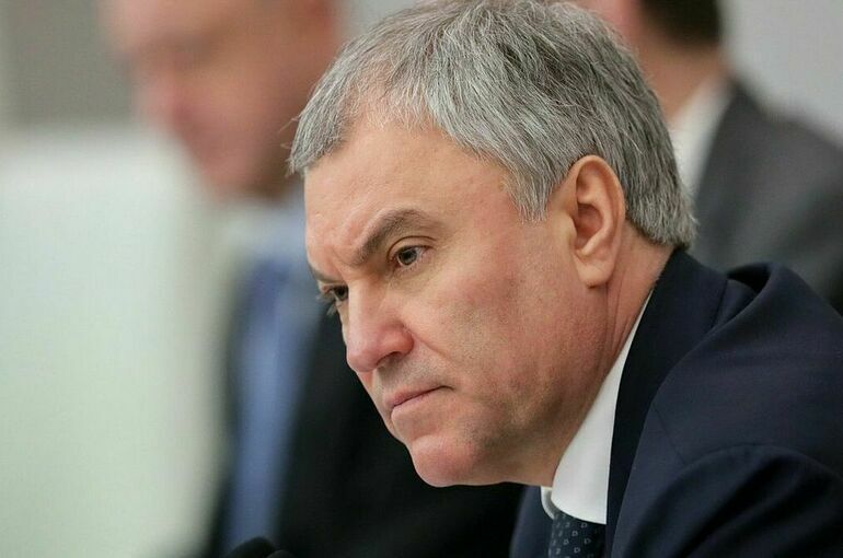 Володин выразил соболезнования в связи со смертью Чурова