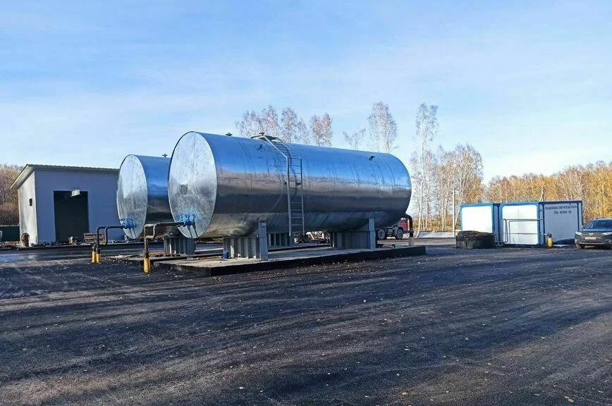 В поселке Преображенский (Назаровский Район) осенью 2022-го завершили строительство водоочистного комплекса
