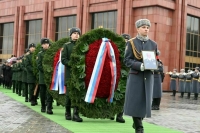 Чурова похоронили на военном кладбище в Мытищах