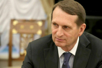 Нарышкин заявил, что Запад принуждает Грузию вступить в конфликт с РФ
