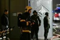 В центре Москвы загорелось одно из зданий Минобороны