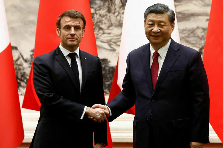 Си Цзиньпин провел встречу с Макроном в Китае