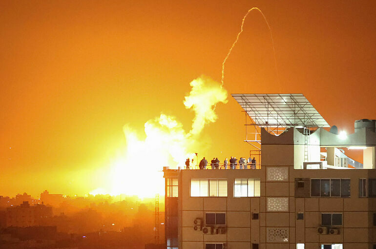 Израиль нанес удар по сектору Газа