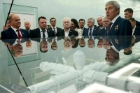 В Госдуме показали макет новой орбитальной станции России