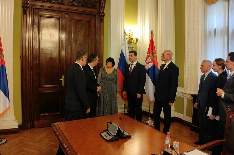 В Сербии подтвердили курс на развитие межпарламентского диалога с Россией