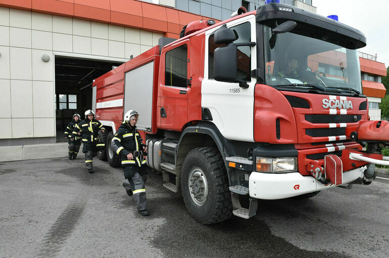 Пожар в коллекторе в Троицке обесточил несколько кварталов