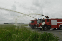 Лесной пожар охватил территорию завода «Курганстальмост»