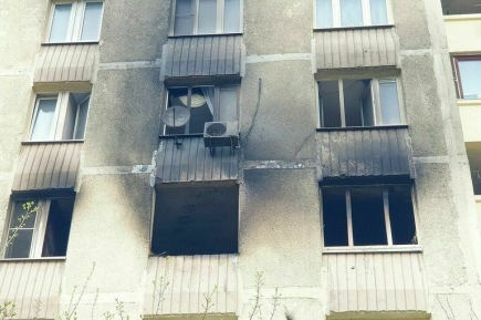 В Саратовской области женщина спаслась от взрыва газа, спрыгнув с 5-го этажа