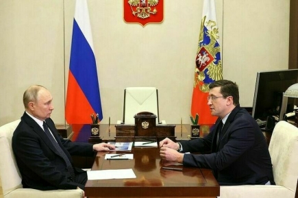 Путин поддержал планы главы Нижегородской области пойти на второй срок