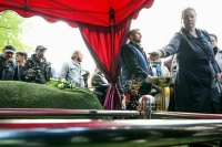 Вячеслава Зайцева похоронили на Жегаловском кладбище в Щелкове