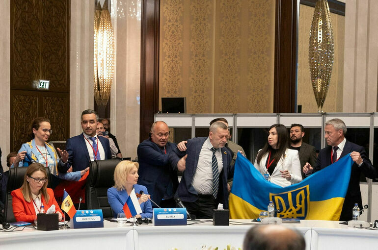 Украинский депутат напал на члена российской делегации на саммите ПАЧЭС