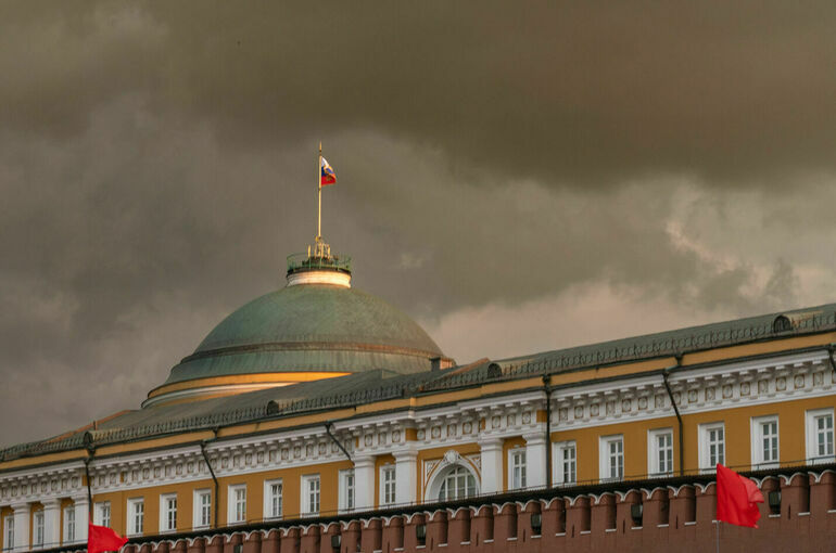 Купол Сенатского дворца Кремля восстановили после атаки дронов