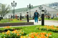 Температура воздуха в Москве превысила 20 градусов