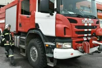 В Мурманске произошел пожар в административном здании