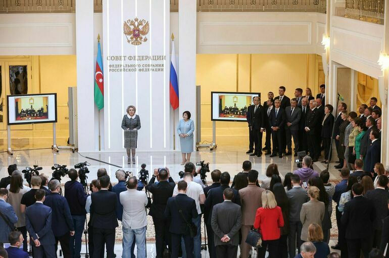 Матвиенко: Гейдар Алиев придавал особое значение развитию дружбы с Россией