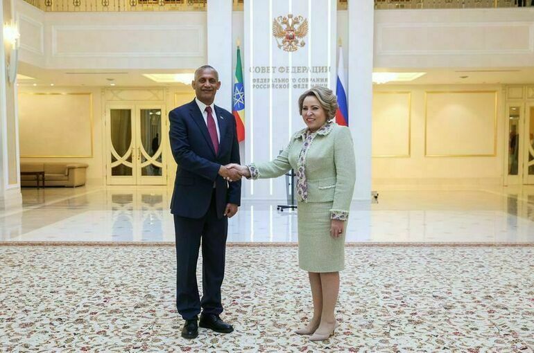 Верхние палаты парламентов России и Эфиопии подписали меморандум о взаимопонимании
